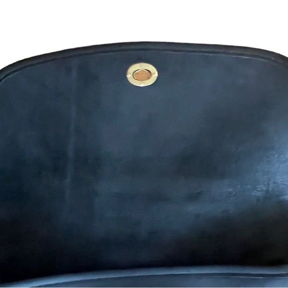 COACH Vintage City Bag Crossbody Shoulder Black Leather Handbag 9790 - Picture 10 of 15